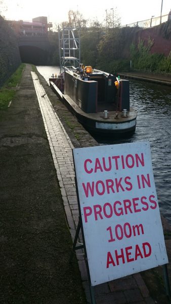 training on the river