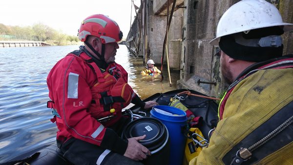 training on the water