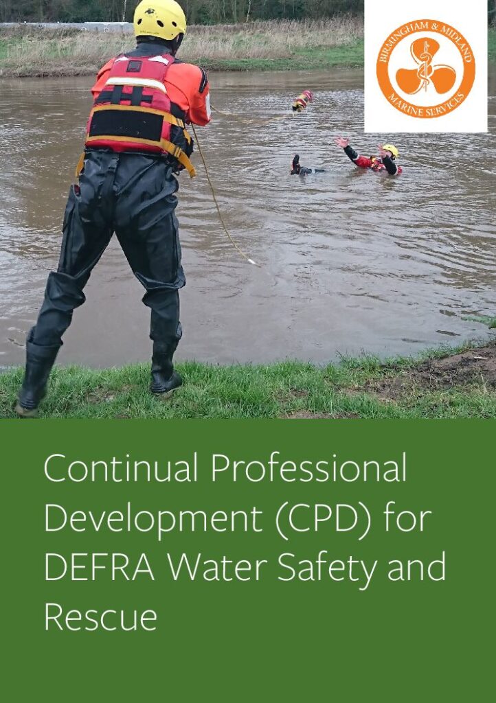 Continual Professional Development (CPD) for DEFRA Water Safety and Rescue Brochure preview